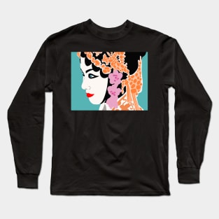 Cantonese Opera Actress #1 Long Sleeve T-Shirt